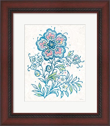 Framed Kala Flower III Print