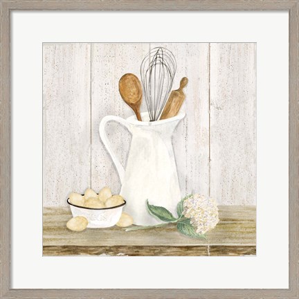 Framed Vintage Kitchen II Print