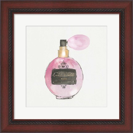 Framed Perfume Paris I Print