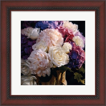 Framed Rhapsody in Bloom Print