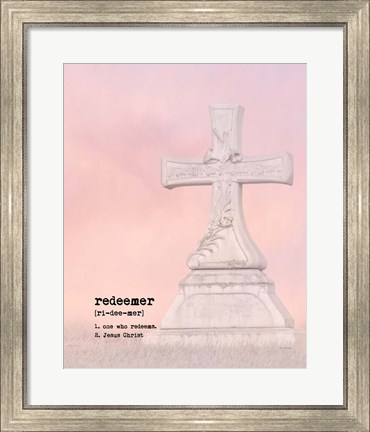 Framed Redeemer III Print