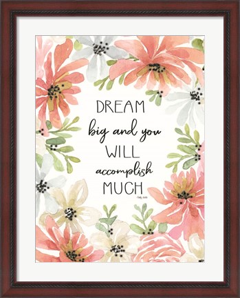 Framed Floral Dream Big Print