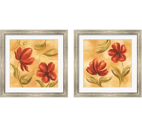 Lara's Whimsy 2 Piece Framed Art Print Set by Michael Brey