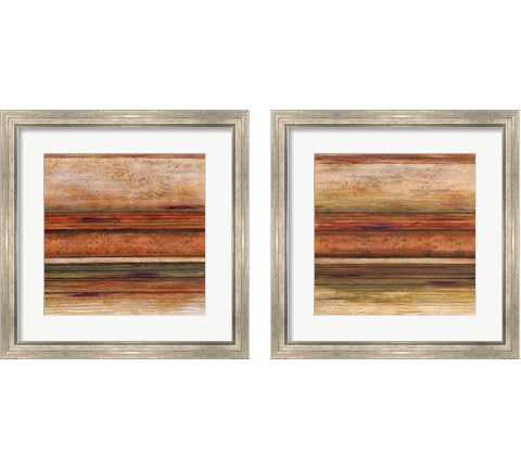 Grande Spectrum 2 Piece Framed Art Print Set by Michael Brey