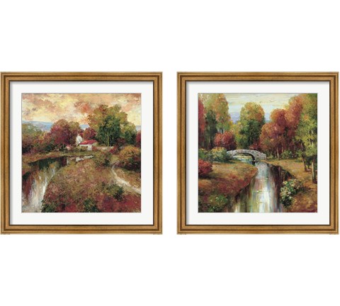 American Country 2 Piece Framed Art Print Set by Adam Rogers