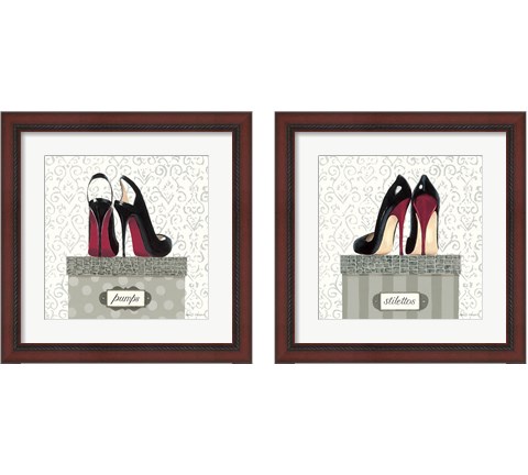 Tres Chic Square 2 Piece Framed Art Print Set by Marco Fabiano