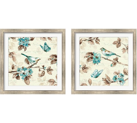 Wing Prints 2 Piece Framed Art Print Set by Pela