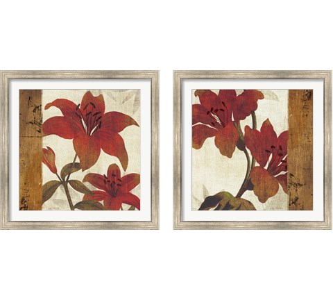 Floral Harmony 2 Piece Framed Art Print Set by Michael Mullan