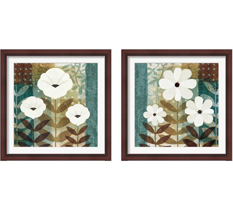 Floral Dream 2 Piece Framed Art Print Set by Michael Mullan