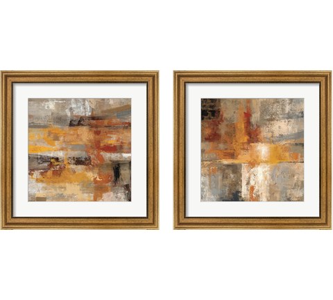 Color Crop 2 Piece Framed Art Print Set by Silvia Vassileva