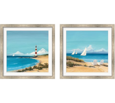 Sandy Point 2 Piece Framed Art Print Set by Avery Tillmon