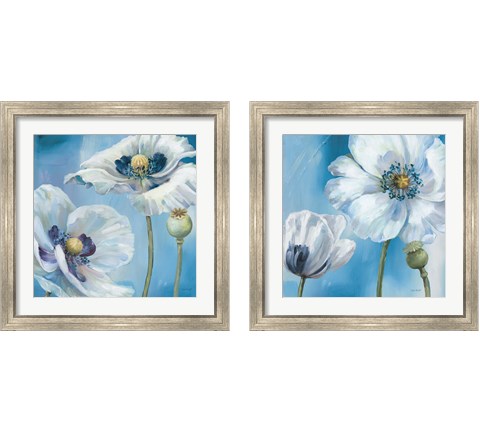 Blue Dance 2 Piece Framed Art Print Set by Lisa Audit