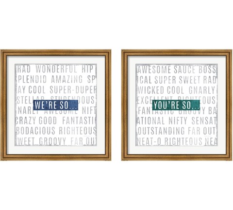 So... 2 Piece Framed Art Print Set by Michael Mullan