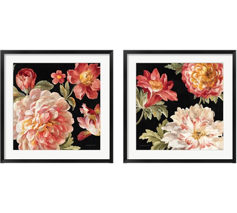 Mixed Floral IV Crop 2 Piece Framed Art Print Set by Danhui Nai