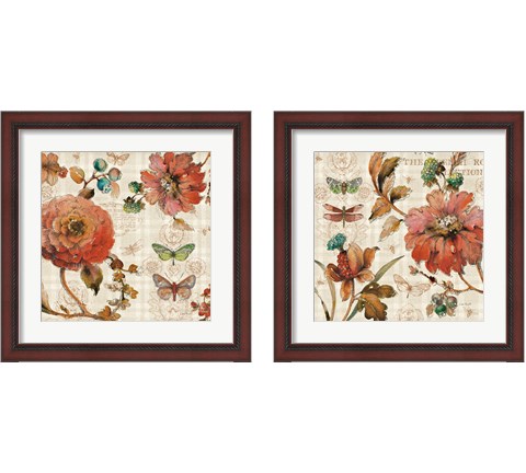 French Country 2 Piece Framed Art Print Set by Lisa Audit