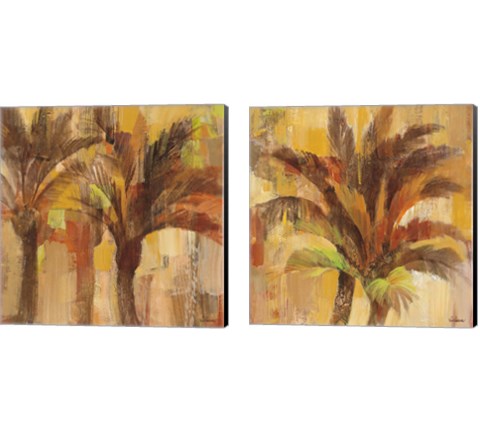 Island Breeze 2 Piece Canvas Print Set by Albena Hristova