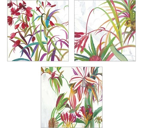 Tropical 3 Piece Art Print Set by Asia Jensen