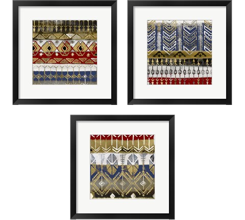 Mezzomatters  3 Piece Framed Art Print Set by Edward Selkirk