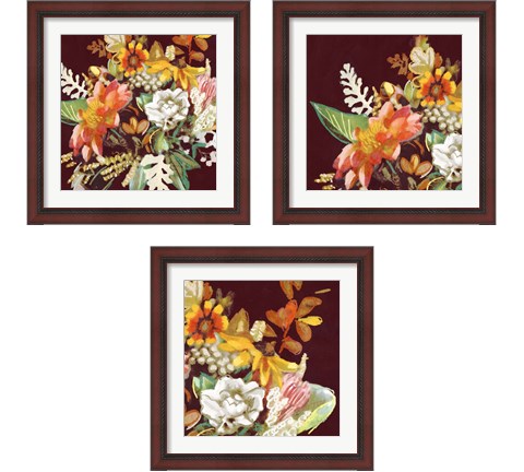 Posy  3 Piece Framed Art Print Set by Edward Selkirk