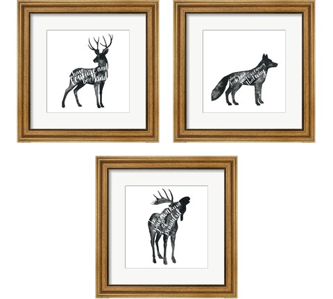 Wise Walker 3 Piece Framed Art Print Set by Grace Popp