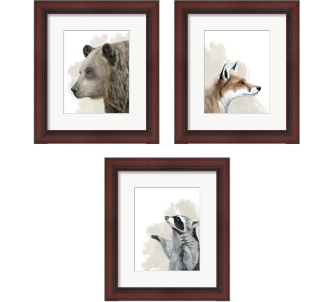 Timberland Friend 3 Piece Framed Art Print Set by Grace Popp