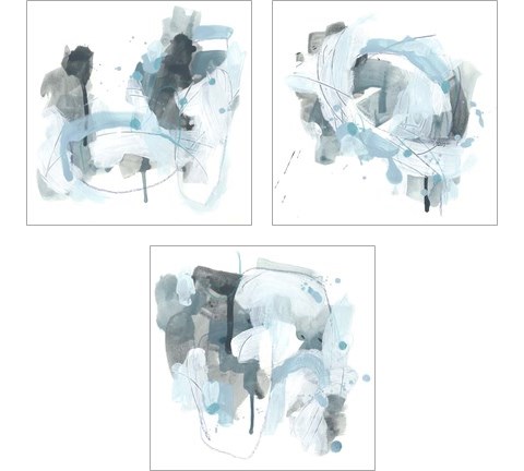 Liquid Notation 3 Piece Art Print Set by June Erica Vess