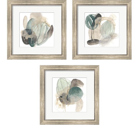 Cactus Gesture 3 Piece Framed Art Print Set by June Erica Vess