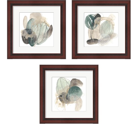 Cactus Gesture 3 Piece Framed Art Print Set by June Erica Vess