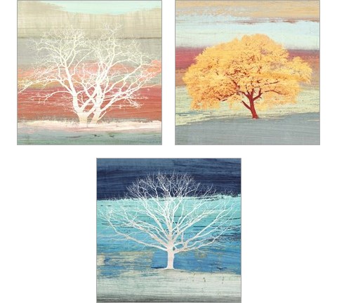 Treescape 3 Piece Art Print Set by Alessio Aprile