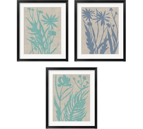 Dusk Botanical 3 Piece Framed Art Print Set by Chariklia Zarris