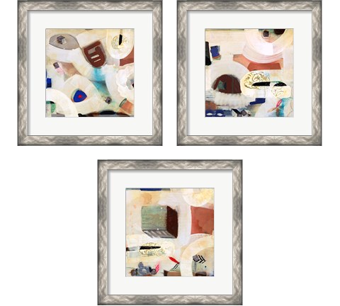 Brain Freeze 3 Piece Framed Art Print Set by Aleah Koury