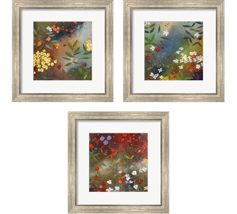 Gardens in the Mist 3 Piece Framed Art Print Set by Aleah Koury