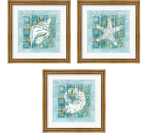 Shell Game 3 Piece Framed Art Print Set by Alicia Soave