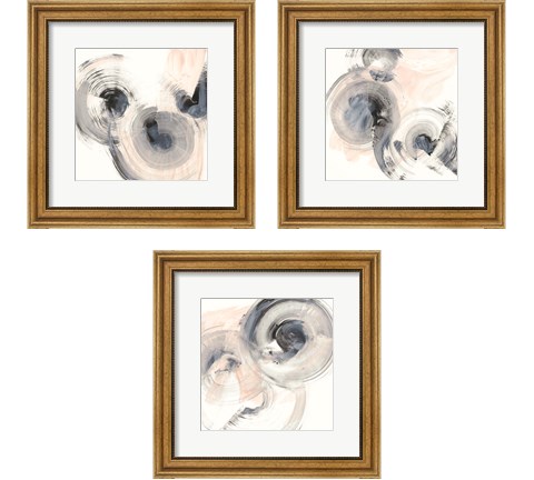 Spin Around 3 Piece Framed Art Print Set by Ethan Harper