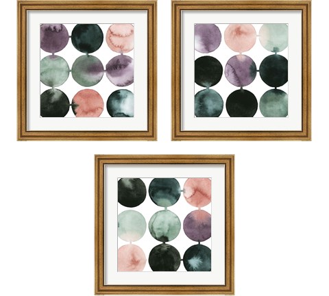 Seafoam Fizz 3 Piece Framed Art Print Set by Grace Popp