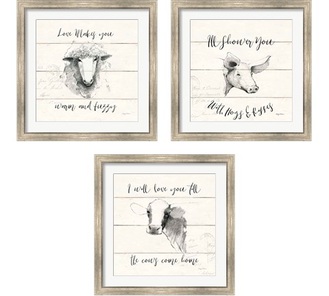 Life at Home 3 Piece Framed Art Print Set by Avery Tillmon