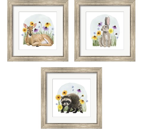 Wild Woodland 3 Piece Framed Art Print Set by Grace Popp