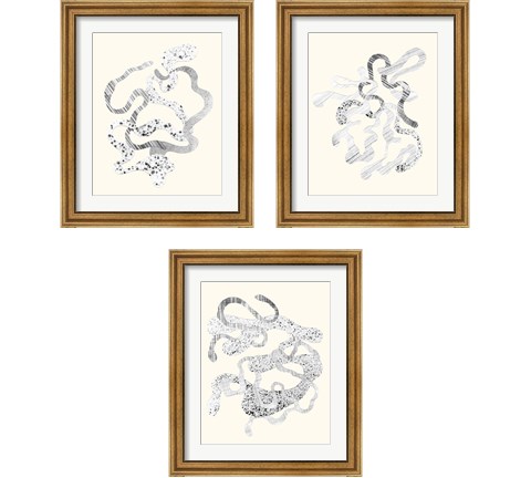 Cattywampus  3 Piece Framed Art Print Set by Jamie Douglas