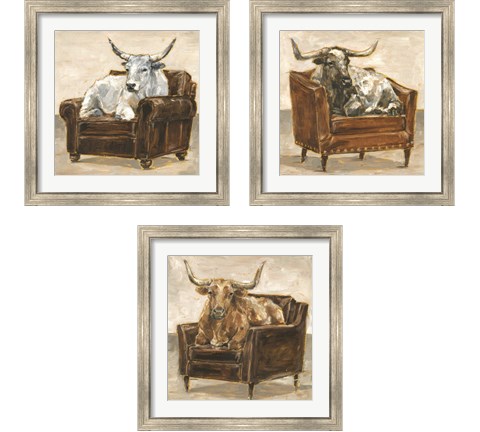 Refined Comfort 3 Piece Framed Art Print Set by Ethan Harper