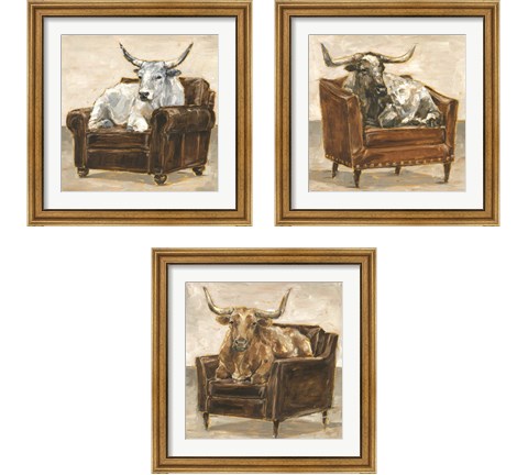 Refined Comfort 3 Piece Framed Art Print Set by Ethan Harper