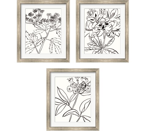 Self 3 Piece Framed Art Print Set by Melissa Wang