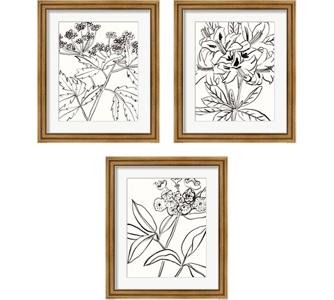 Self 3 Piece Framed Art Print Set by Melissa Wang