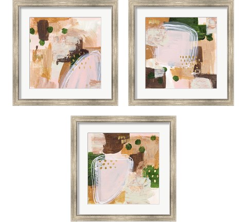 Floating Rose 3 Piece Framed Art Print Set by Melissa Wang