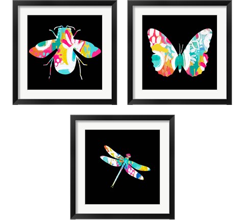 Insect 3 Piece Framed Art Print Set by Valerie Wieners