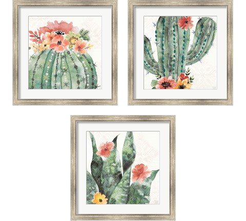 Sweet Southwest 3 Piece Framed Art Print Set by Dina June