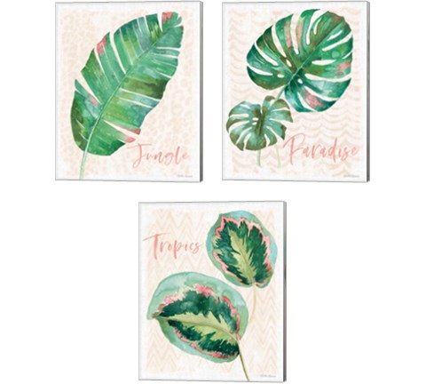 From the Jungle 3 Piece Canvas Print Set by Beth Grove