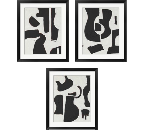 Six String 3 Piece Framed Art Print Set by Rob Delamater