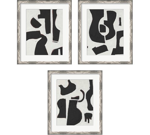 Six String 3 Piece Framed Art Print Set by Rob Delamater