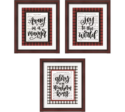 Christmas Carol 3 Piece Framed Art Print Set by Imperfect Dust