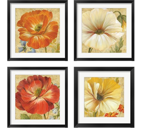 Primavera 4 Piece Framed Art Print Set by Pamela Gladding